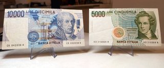 Lotto Misto Banconote Lire Italiane