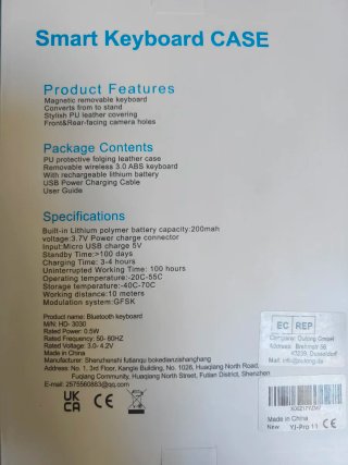 Funda para iPad nueva