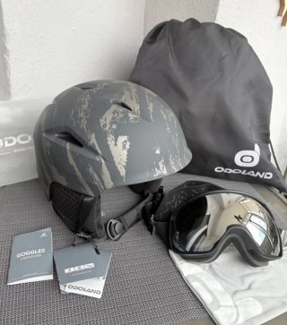 Casco y Gafas Odoland Esquí/Snowboard NUEVO