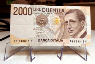 Lotto Banconote Lire Italiane 1000 e 2000