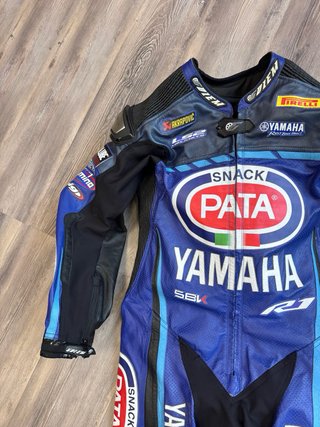 Tuta pelle Yamaha Pata SBK R1