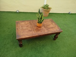 Mesa de centro madera antigua