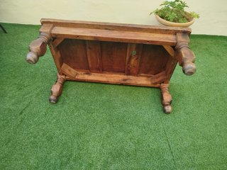 Mesa de centro madera antigua