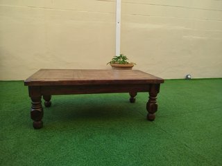 Mesa de centro madera antigua