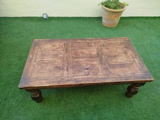 Mesa de centro madera antigua