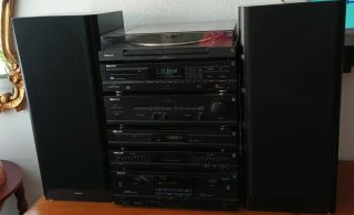 Equipo de música Philips negro
