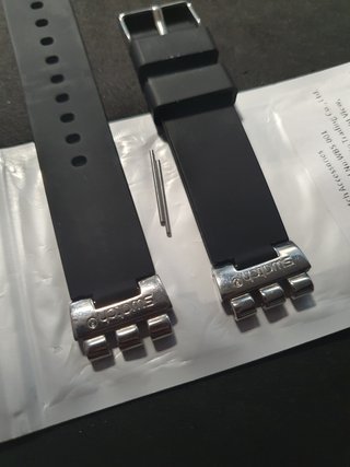 Cinturino in silicone con attacchi Swatch da 19mm