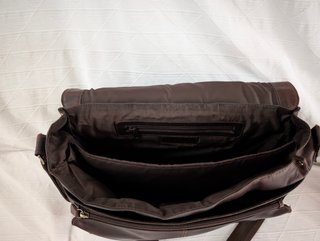 Bolso STILORD Piel Mensajero Bandolera Marrón