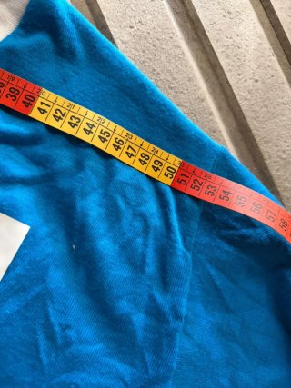 5 Maglie sportive vintage blu e bianche