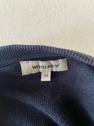 Felpa Woolrich blu 14 anni