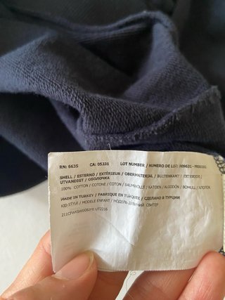 Felpa Woolrich blu 14 anni