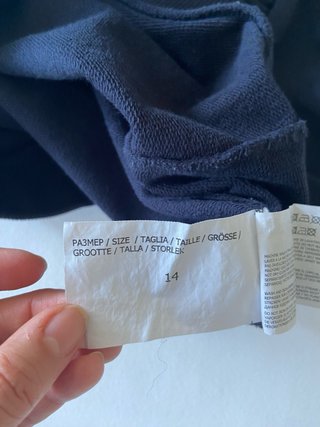 Felpa Woolrich blu 14 anni