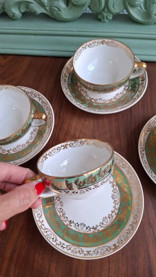 Juego de té art deco años 30