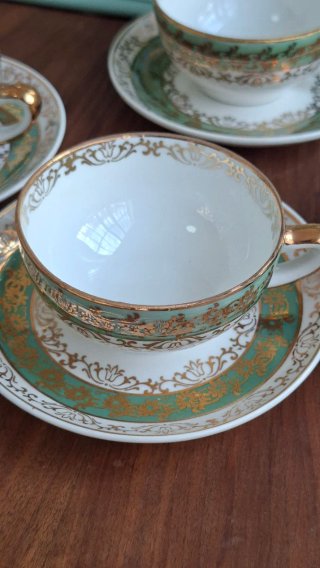 Juego de té art deco años 30