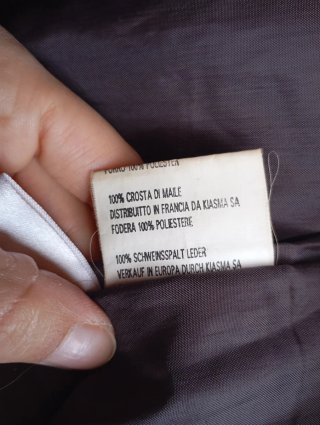Cazadora vintage piel marrón