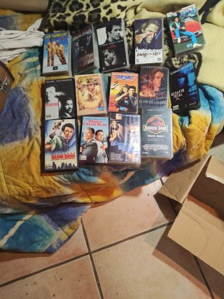Lote VHS Acción Varias Películas