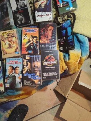 Lote VHS Acción Varias Películas