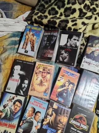 Lote VHS Acción Varias Películas