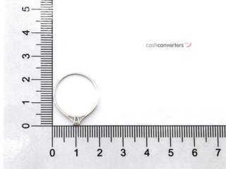 sortija oro 18k con piedra con diamante