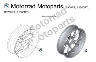 Tapa Aniv BMW R1200RT R1250RT R1300RT 1x6€ 2x11€