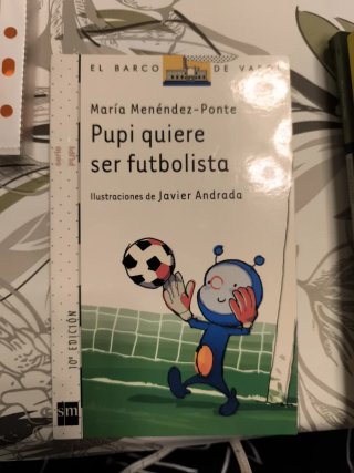Pupi quiere ser futbolista