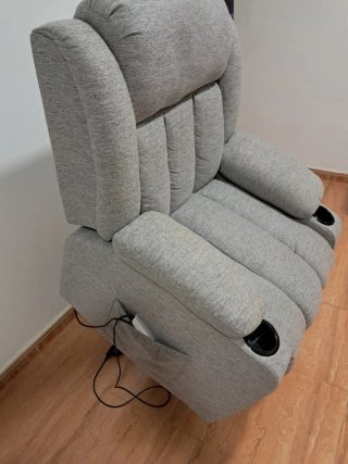 Sillón reclinable eléctrico con masaje