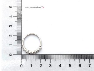 anillo oro 18k con piedra con circonita
