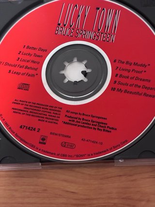 CD Bruce Springsteen Lucky Town
