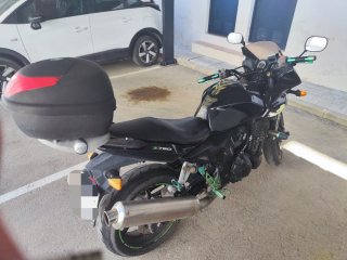 Kawasaki Z750 Negra