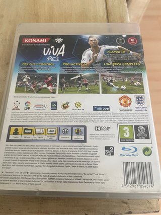 PES 2013 PS3 Pro Evolution Soccer