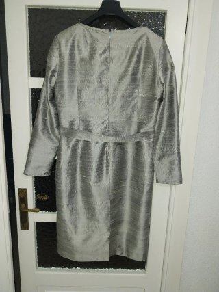 Vestido elegante tela estructurada t. XL/XXL
