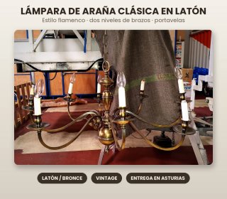 Lámpara de Araña Clásica