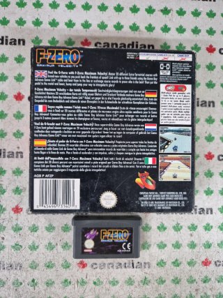 F-Zero Maximum Velocity Game Boy Advance