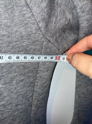 Sudadera Nike Gris Logo Grande