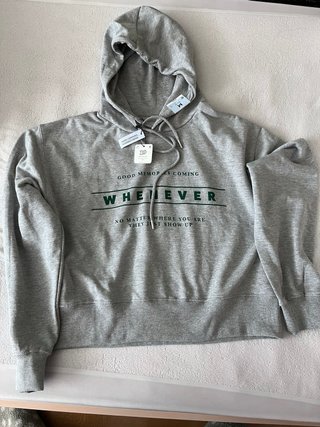 Sudadera Lefties Gris Talla M