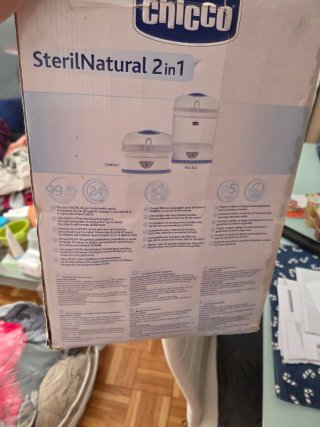 Esterilizador Chicco SterilNatural 2 en 1