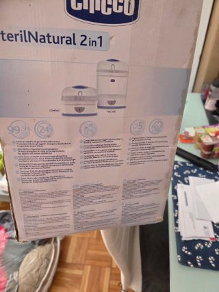 Esterilizador Chicco SterilNatural 2 en 1