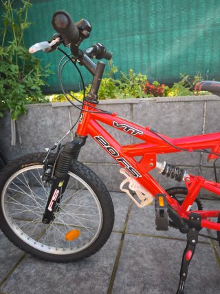 Bicicleta Montaña Niño VTT 20FS Roja