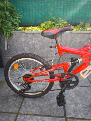 Bicicleta Montaña Niño VTT 20FS Roja
