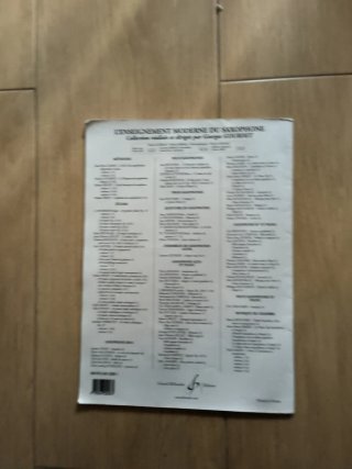 Libro de Saxofón: 29 Estudios Progresivos