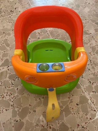 Asiento Bañera Bebé con Juguetes