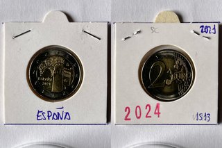 2 Euros España 2021 KM#1513