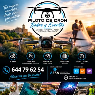 Pilota di Droni per Matrimoni ed Eventi