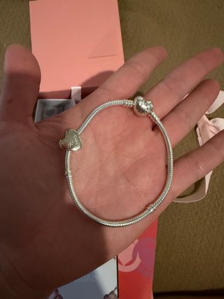 Pulsera Pandora Corazón Plata