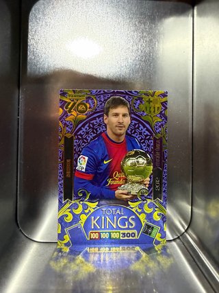 Carta Total Kings Leo Messi Balón Oro
