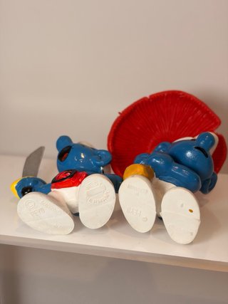 Lote 6 Figure Vintage I Puffi