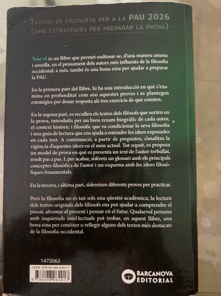 Noesi. Textos de filosofia per a les PAU 2026