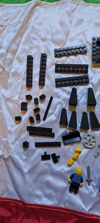 LEGO 6030 Castello Blackfalcons Catapulta Incomple