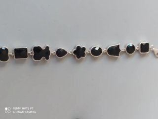 Pulsera Tous Plata Negra
