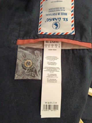 Americana Ganso Azul